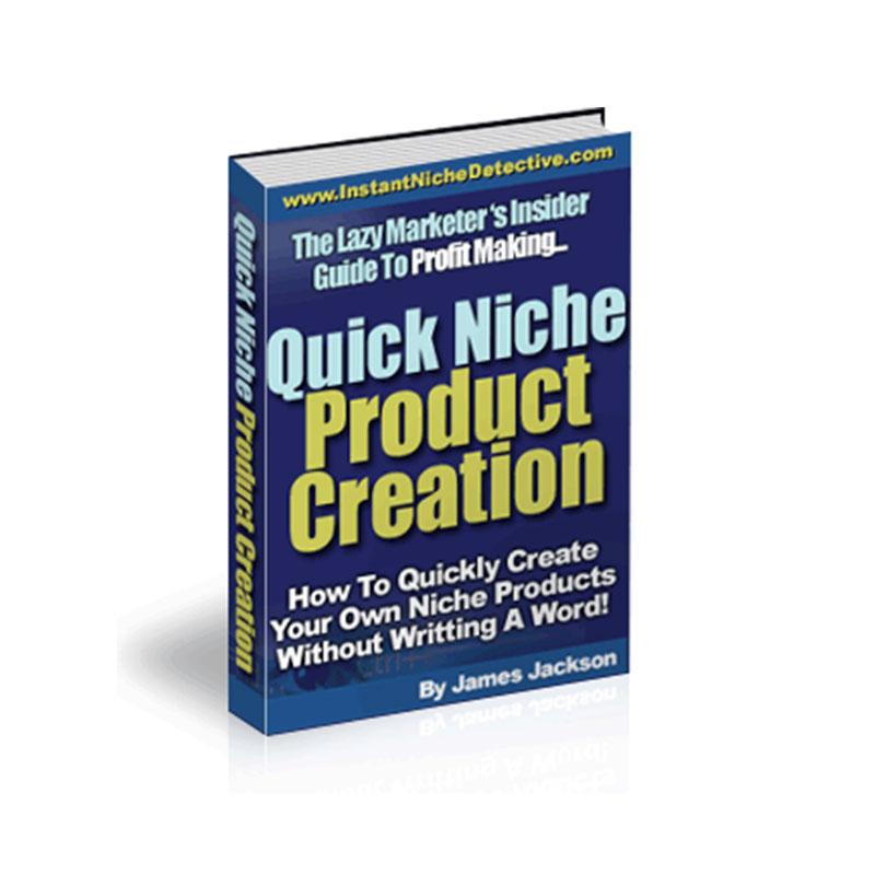 Quick Niche Product Creation